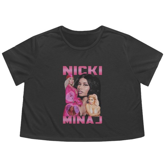 Discover Nicki Minaj Fan Movies RAP Hip-hop Flowy Cropped Tees