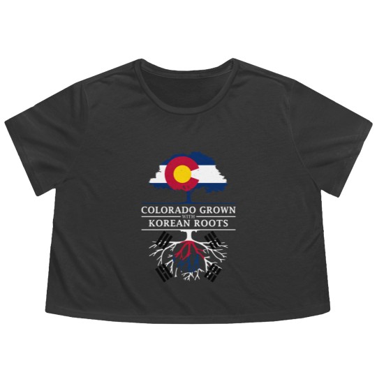 Discover Colorado Grown with Korean Roots Korea Design Flowy Cropped Tees