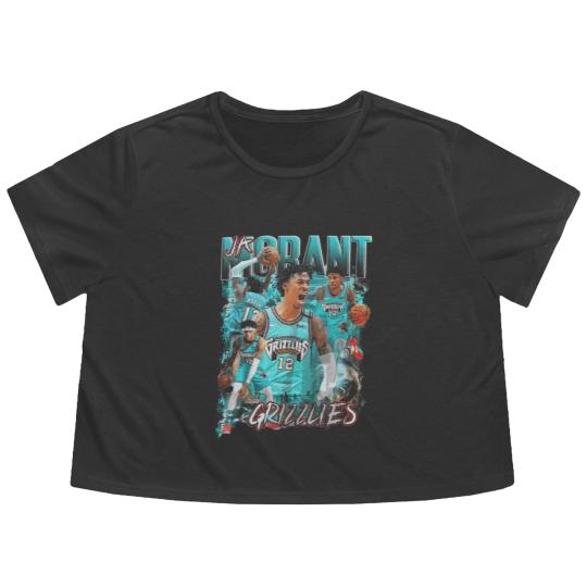 Discover Ja Morant Flowy Cropped Tees Vintage Flowy Cropped Tees
