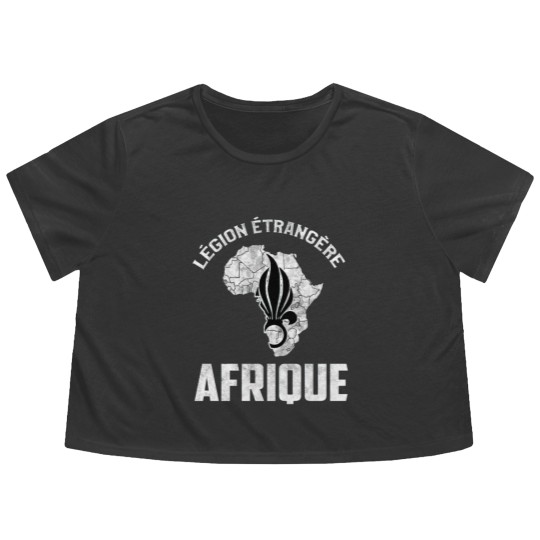 Discover Legion Etrangere France 2Rep 3Rep Flowy Cropped Tees