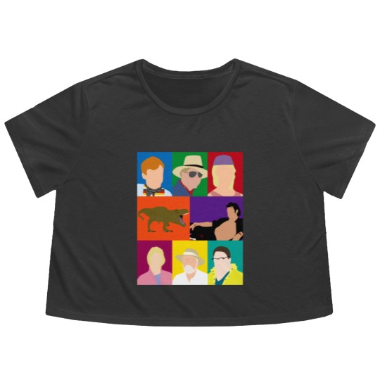 Discover Jurassic Park - Jurassic Park - Flowy Cropped Tees