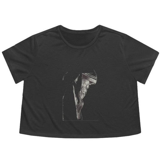 Discover Mother Teresa Flowy Cropped Tees