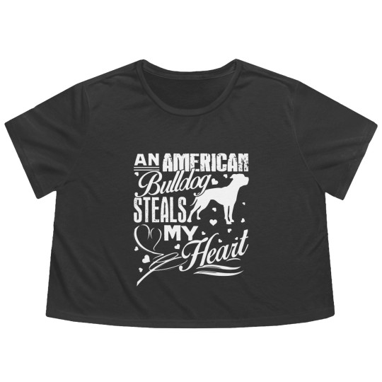 Discover American Bulldog Flowy Cropped Tees Flowy Cropped Tees