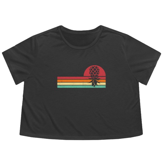 Discover Swingers Pineapple for Swinger Apparel for Men Women - Swingers Pineapple - Flowy Cropped Tees