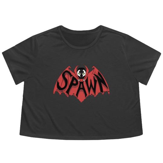 Discover Holy Hell Spawn!  - Spawn - Flowy Cropped Tees