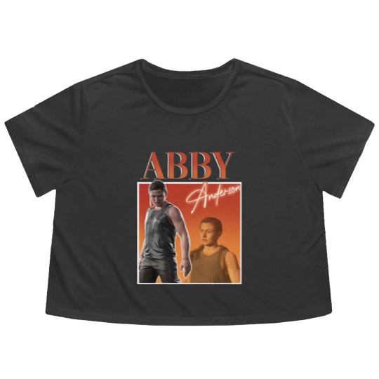 Discover Abby Anderson Retro Flowy Cropped Tees