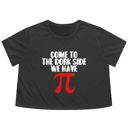 Discover Come To The Dork Side Flowy Cropped Tees