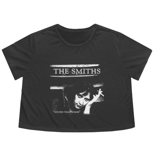 Discover Louder Than Bombs Flowy Cropped Tees Morrissey The Smiths