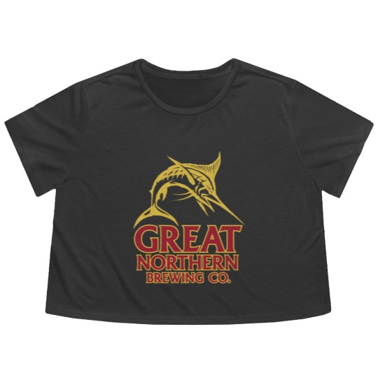 Discover Great Northern Brewing 4 Flowy Cropped Tees
