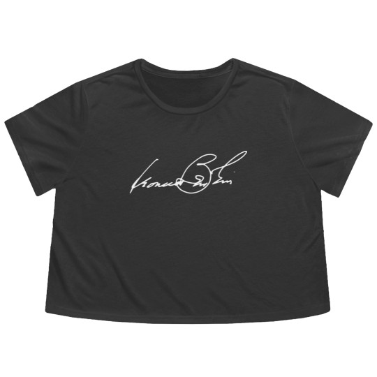 Discover Leonard Bernstein Signature Flowy Cropped Tees