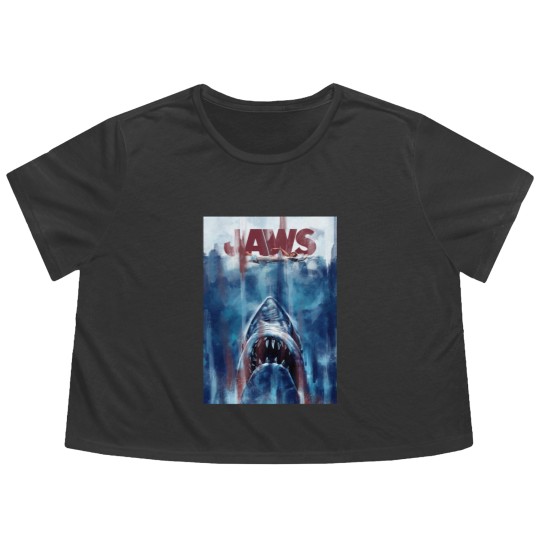 Discover Jaws - Jaws - Flowy Cropped Tees