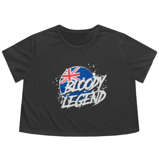 Discover Bloody Legend - Lazarbeam - Flowy Cropped Tees