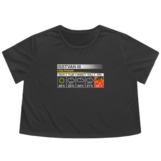 Discover Grim Forecast - Warhammer 40k - Flowy Cropped Tees