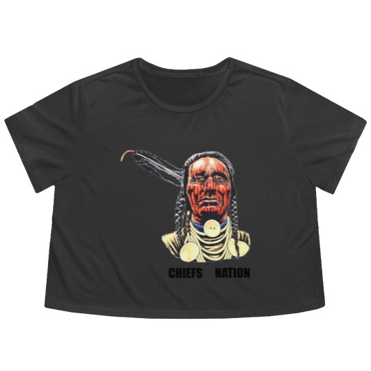 Discover Chiefs - Chiefs Nation - Flowy Cropped Tees
