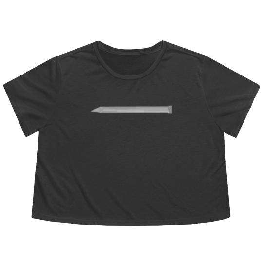 Discover nail Flowy Cropped Tees