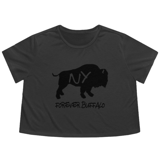Discover Forever Buffalo NY Flowy Cropped Tees