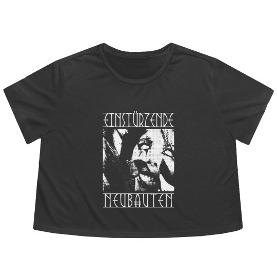 Discover Einstürzende Neubauten Original FanArt Design - Einsturzende Neubauten - Flowy Cropped Tees