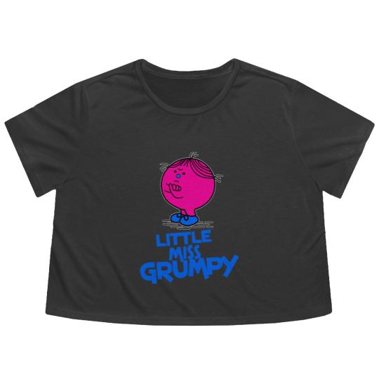 Discover angry little Miss Grumpy Flowy Cropped Tees