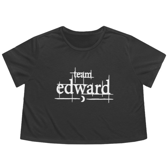 Discover Team Edward The Twilight Saga Flowy Cropped Tees