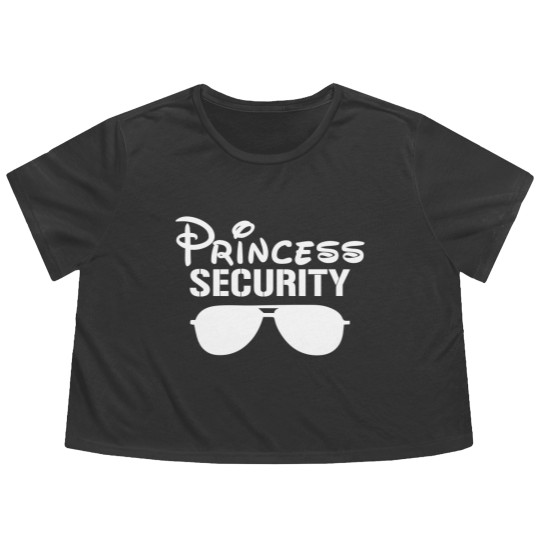 Discover Princess security - Princess Security - Flowy Cropped Tees