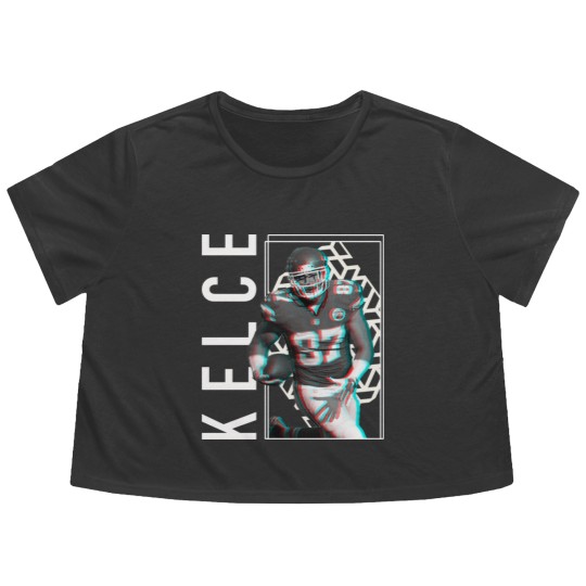 Discover Travis Kelce 87 - Travis Kelce Chiefs - Flowy Cropped Tees