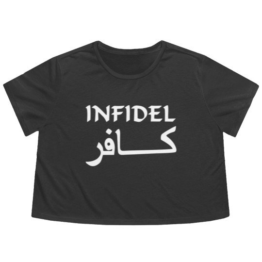 Discover Infidel New Flowy Cropped Tees