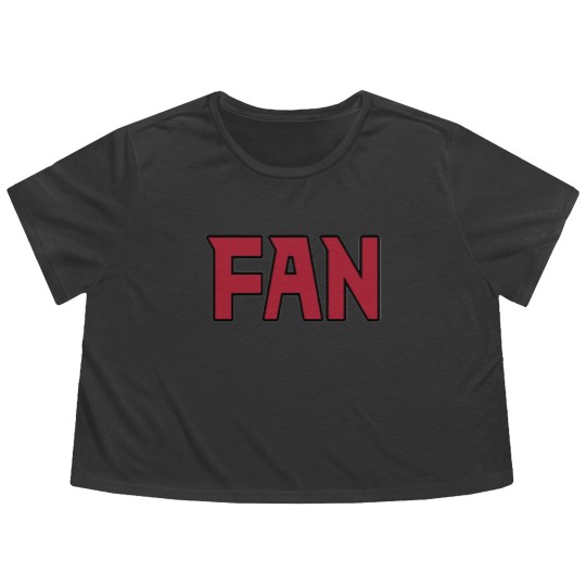 Discover Atlanta LYFE Football SUPER FAN!!! - Atlanta Falcons - Flowy Cropped Tees