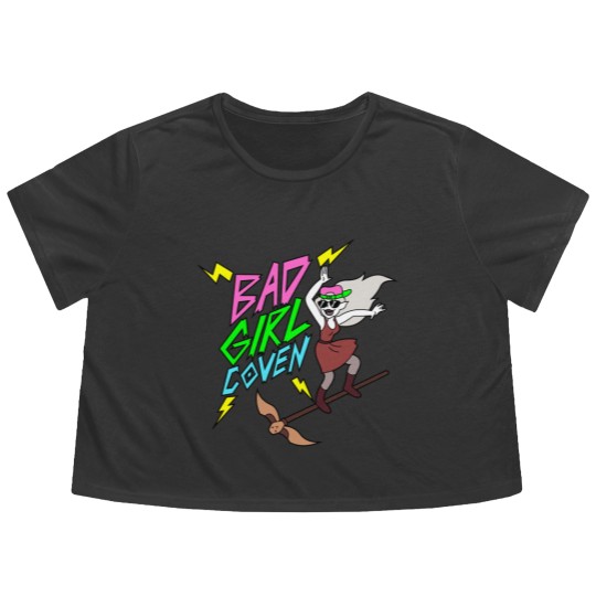 Discover Bad Girl Coven Classic Flowy Cropped Tees Flowy Cropped Tees