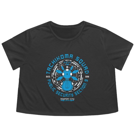 Discover Tachikoma Squad - Ghost In The Shell - Flowy Cropped Tees