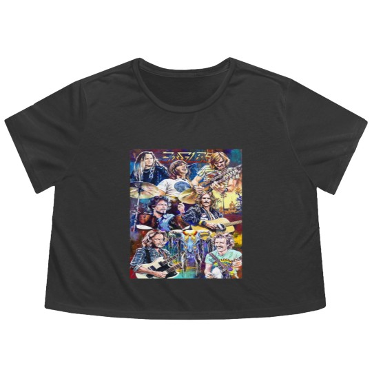 Discover Eagles band| eagles Classic Flowy Cropped Tees