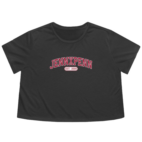 Discover Jennxpenn University Flowy Cropped Tees