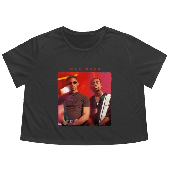 Discover Bad Boys - Retro lights - Bad Boys - Flowy Cropped Tees