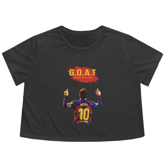 Discover Lionel Messi - Lionel Messi - Flowy Cropped Tees