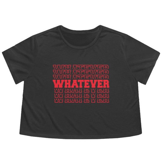 Discover Whatever - Whatever - Flowy Cropped Tees