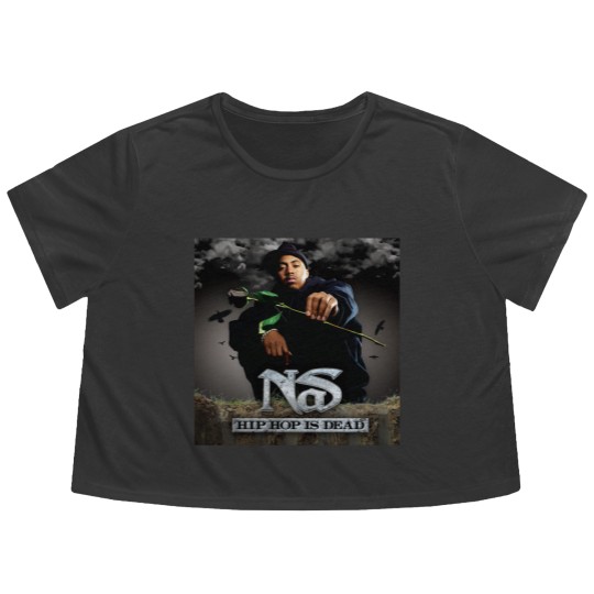 Discover Hip Hop Is Dead Classic Flowy Cropped Tees