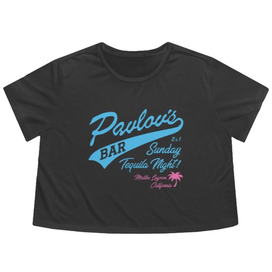 Discover Two and a Half Men - Pavlov's Bar - Two And A Half Men - Flowy Cropped Tees