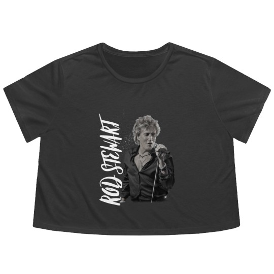Discover Admat Rod Stewart Flowy Cropped Tees