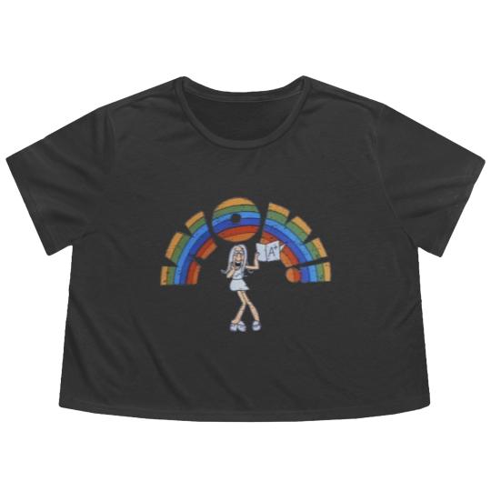 Discover Wow Schoolhouse Rock Vintage Interjections - Schoolhouse Rock - Flowy Cropped Tees