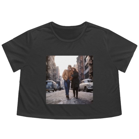 Discover Bob Dylan Classic Flowy Cropped Tees