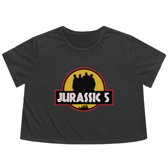 Discover J5 Park - Jurassic 5 - Flowy Cropped Tees