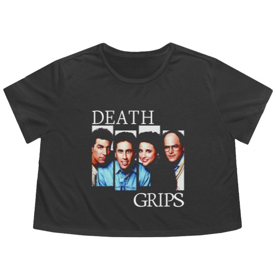 Discover Seinfeld Death Grips Unisex Flowy Cropped Tees