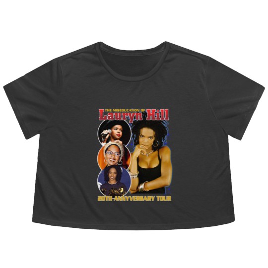 Discover Misseducation Of Lauryn Hill Flowy Cropped Tees, 20th Anniversary Tour Flowy Cropped Tees Flowy Cropped Tees