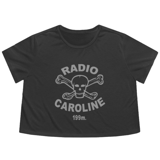 Discover Radio Caroline Flowy Cropped Tees