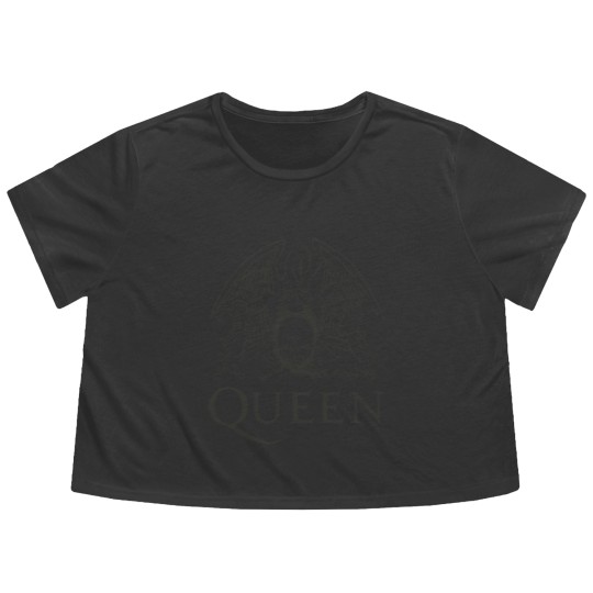 Discover Freddie Mercury Queen Band Flowy Cropped Tees, Festival Clothing Rock Band Flowy Cropped Tees