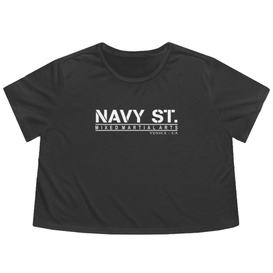 Discover Navy Street  Navy St Flowy Cropped Tees