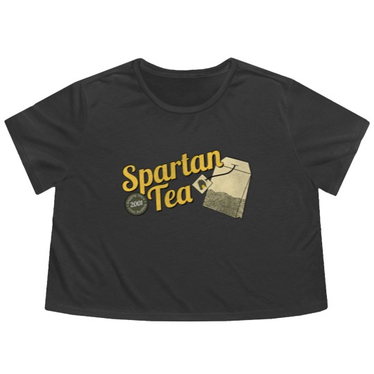 Discover Spartan Tea - Halo - Flowy Cropped Tees