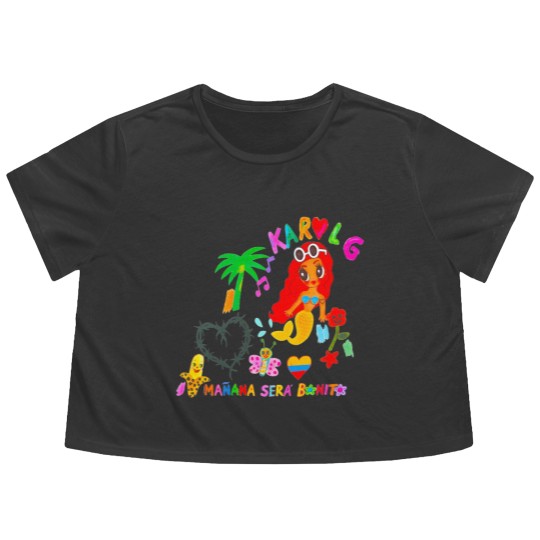Discover Karol G Manana Sera Bonito Flowy Cropped Tees