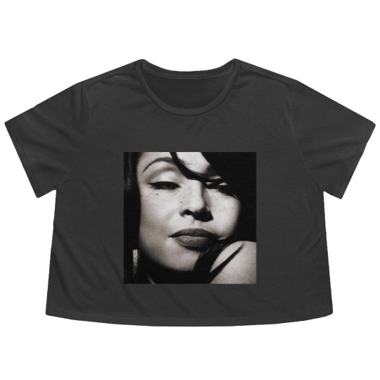 Discover Sade Adu Flowy Cropped Tees
