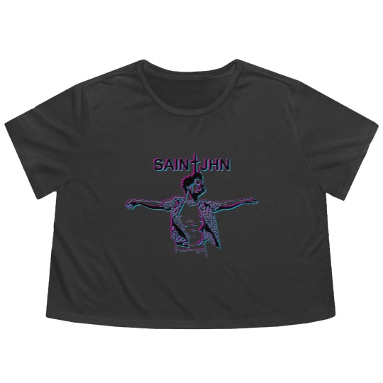Discover Saint Jhn Flowy Cropped Tees