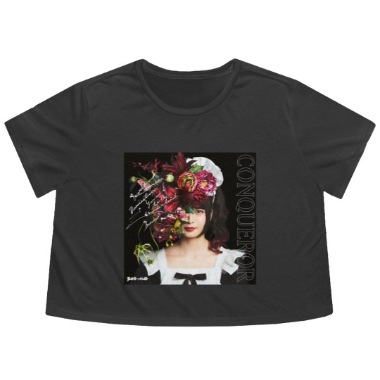 Discover band maid Flowy Cropped Tees